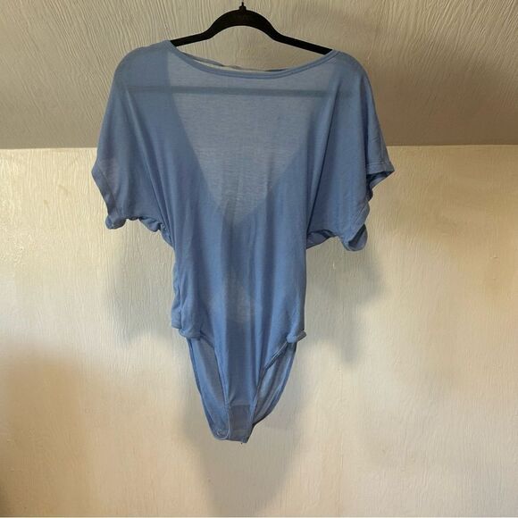 free people intimately martini with a twist short sleeve t-shirt bodysuit - Picture 6 of 8